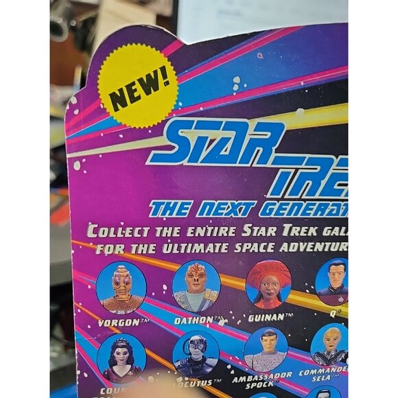 Star Trek The Next Generation Ambassador Spock Action Figure Playmates 1993 - Picture 4 of 6